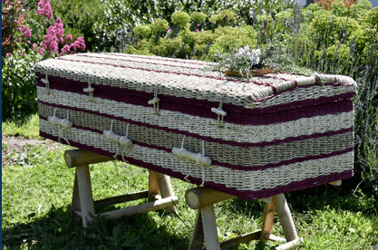 Claret Banana Green Casket
